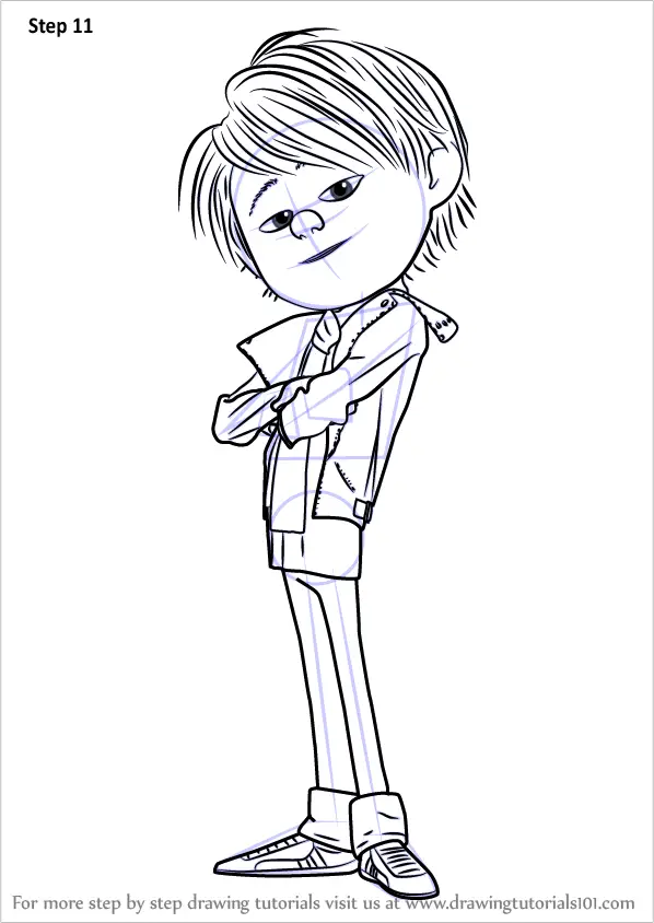 Learn How to Draw Antonio Perez from Despicable Me 2 (Despicable Me 2